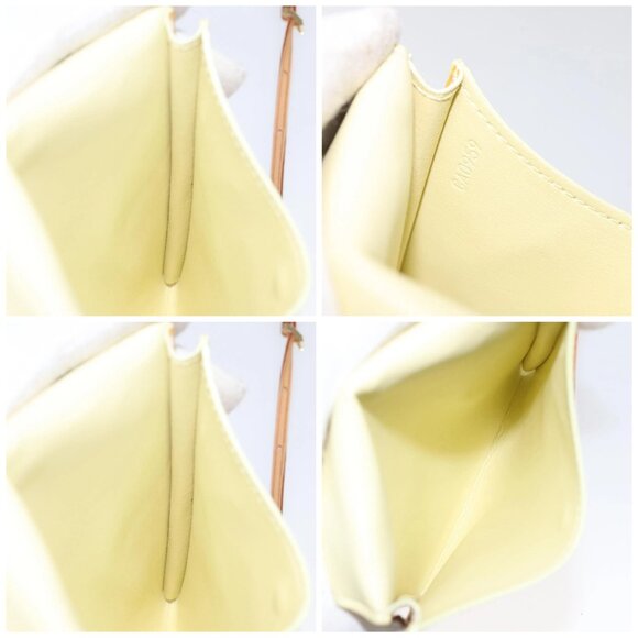 LOUIS VUITTON Monogram Vernis Kenmare Pouch Yellow M91060 LV Auth ti2982 - Picture 15 of 16